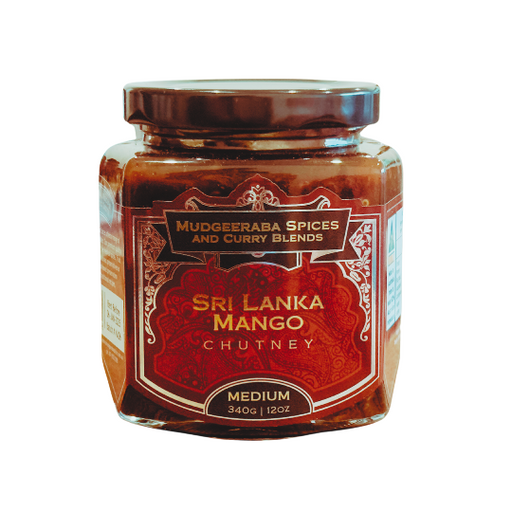 Sri Lanka Mango Chutney Mudgeeraba Spices 340g