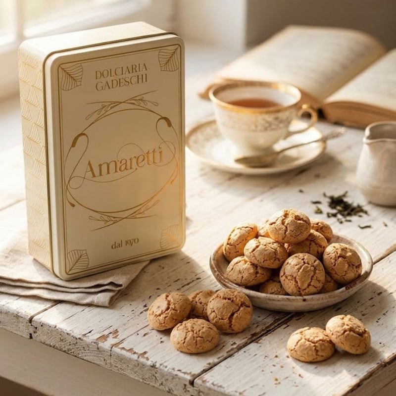 Amaretti Biscuits in Tin