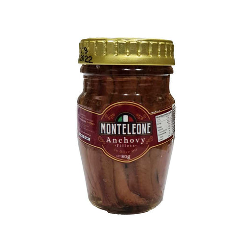 Anchovy fillets in Oil Monteleone 80g