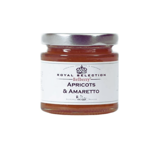 Apricot Preserve with Amaretto Belberry Royal Fruit 130g