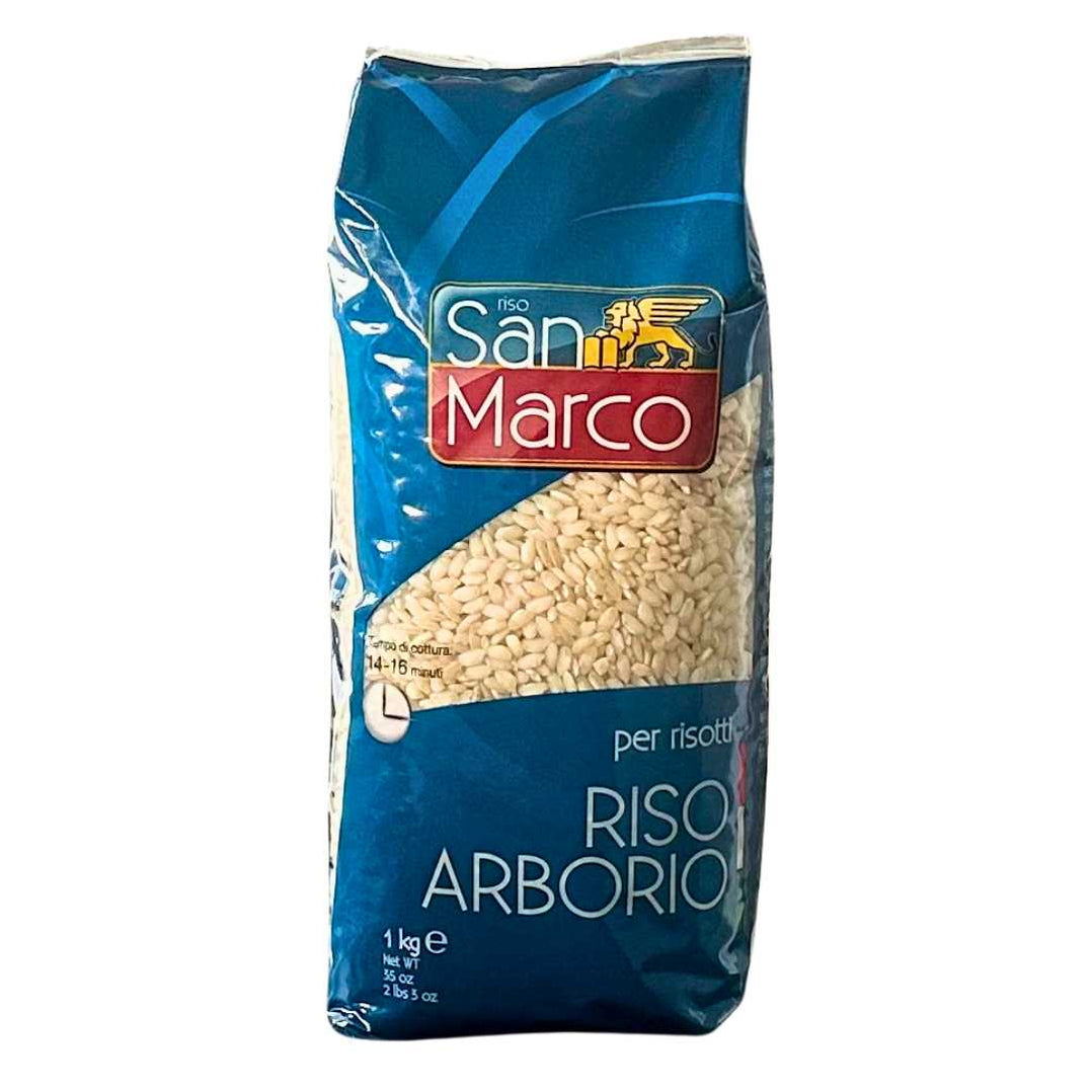 Arbrio Rice Italian Foods | Arborio Rice San Marco 1Kg | Italian Risotto Rice ...