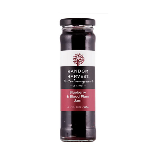 Random Harvest Blueberry and Blood Plum Jam 180g