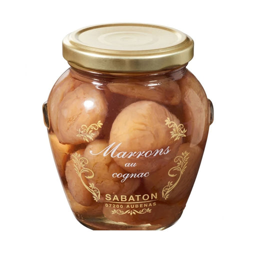 Candied Chestnuts in Cognac Sabaton 380g | Marron Glacé
