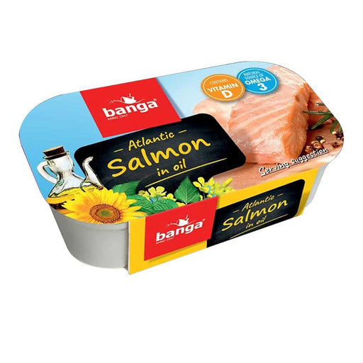 Canned Salmon in Oil Banga 120g | Atlantic Salmon