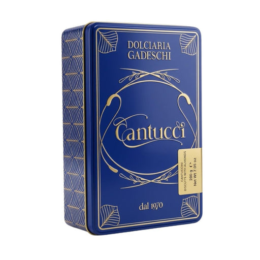 Gadeschi Cantucci Biscuits in Leaf Tin 200g