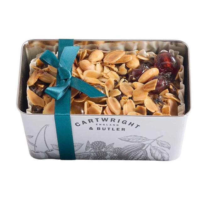 Cartwright & Butler Cherry and Almond Loaf Cake in Tin 550g