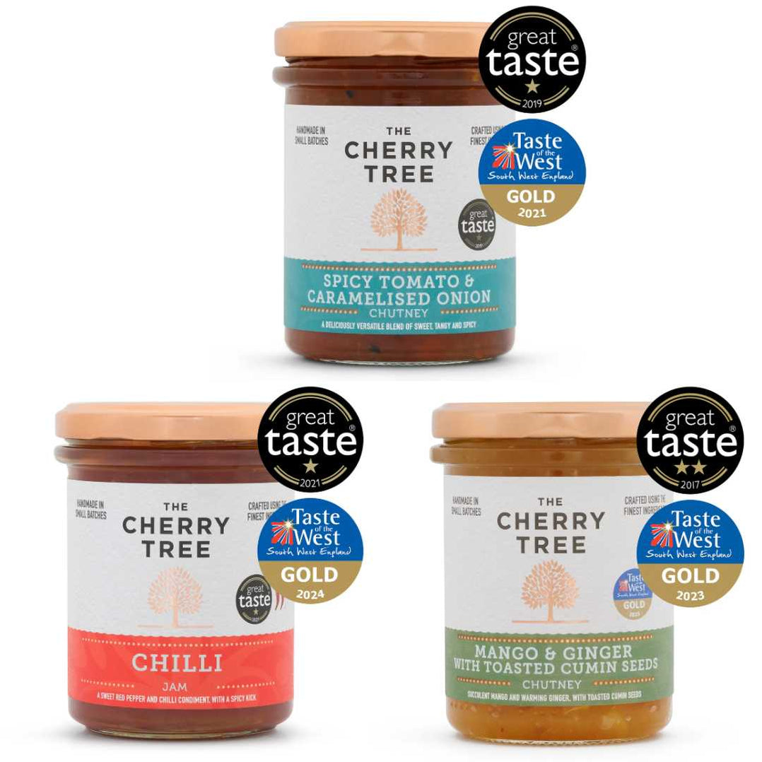 Chutneys Value Pack The Cherry Tree 3 x 210g | Christmas Foods ...