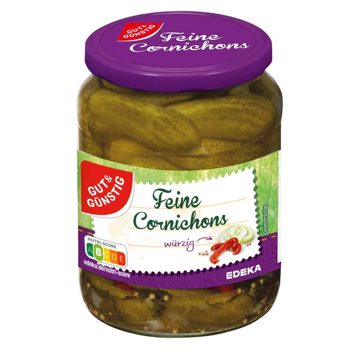 Cornichons Gut & Günstig 670g