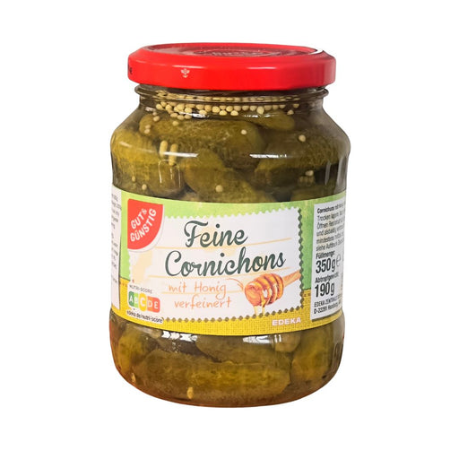 Gut & Günstig Cornichons with Honey 350g
