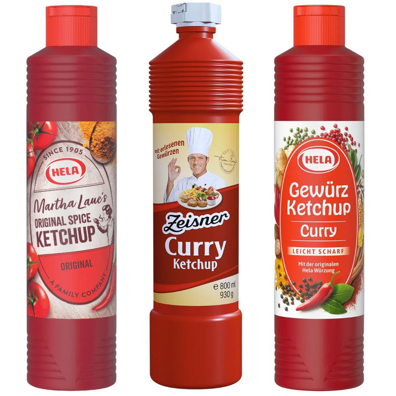 Curry Ketchup Value Pack 3x800ml
