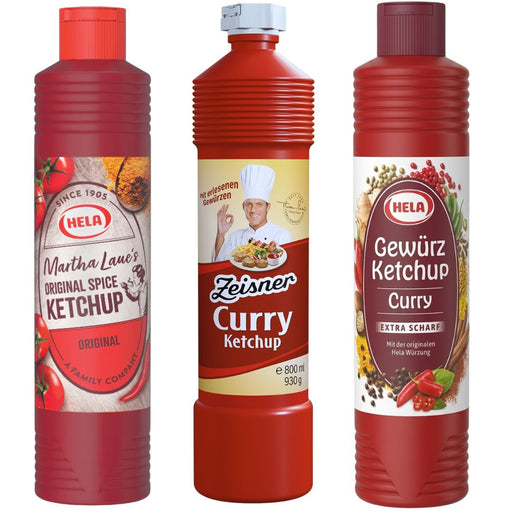 Curry Ketchup Value Pack 3x800ml