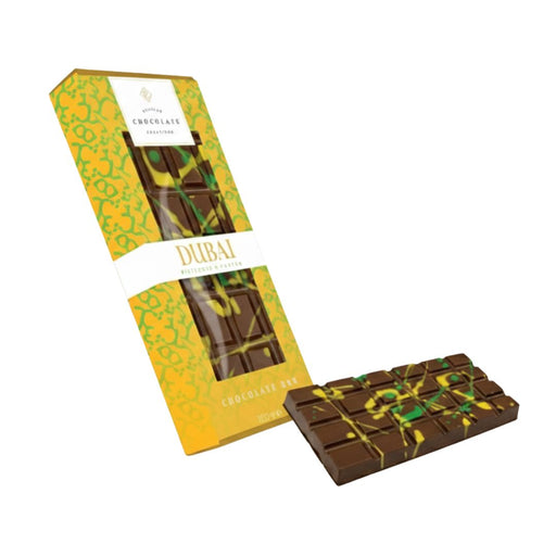 Dubai Chocolate Bar Pistachio & Knafeh 100g by Belgian Chocolate Creations