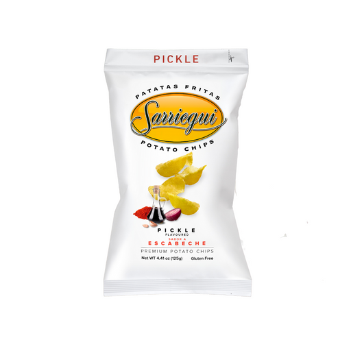 Escabeche Potato chips | Pickle Potato Crisps Sarriegui 125g