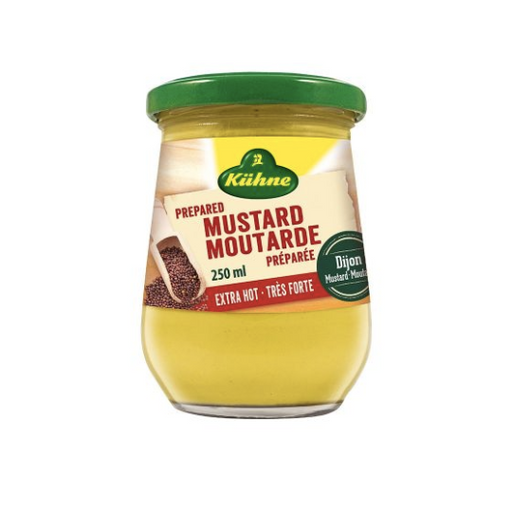 Extra Hot Dijon Mustard Kuhne 250ml