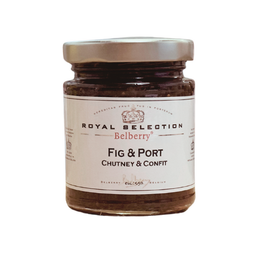 Fig Chutney & Confit with Port Belberry Royal Selection 180g