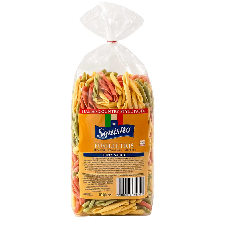 Squisito Pasta Fusilli Tricolore 500g
