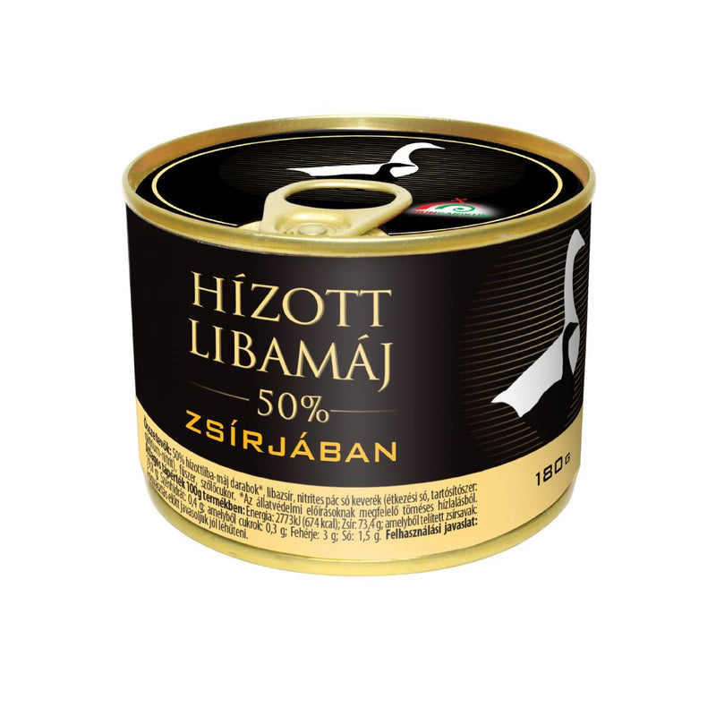 Fattened Goose Liver in Goose Fat Szegedi Paprika 180g | Premium Goose Liver