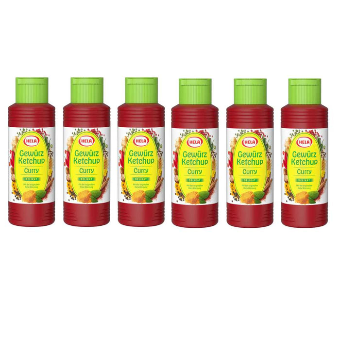 Hela Curry Ketchup Value Pack 6 x 300ml