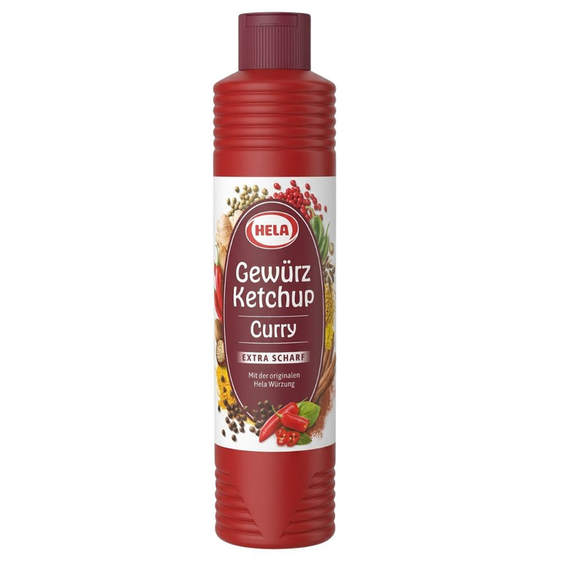 Hela Curry Ketchup Extra HOT 800ml