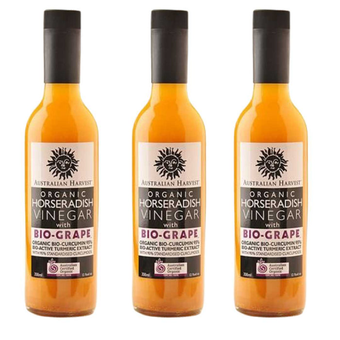 Australian Harvest Horseradish Vinegar Value Pack 3 x 350ml