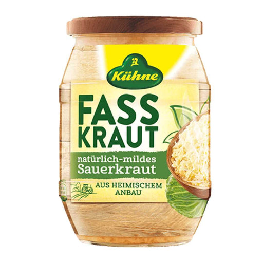 Kuhne Sauerkraut Traditional Fasskraut 680g