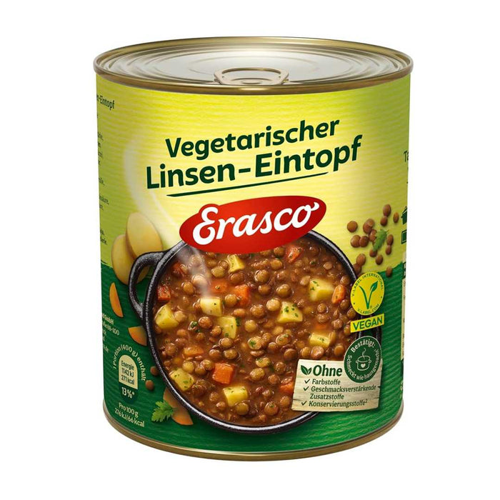 Lentil Stew with Vegetables Erasco 800g