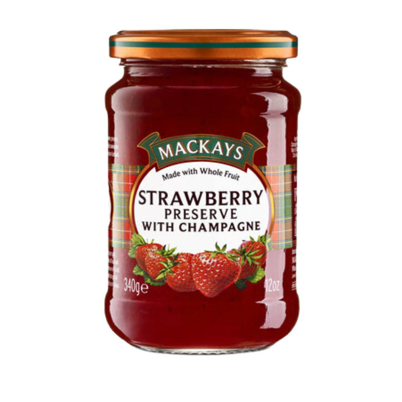 Mackays Strawberry Jam with Champagne 340g