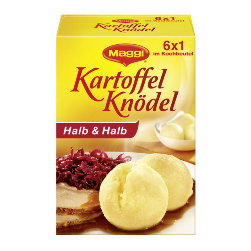 Potato Dumplings Maggi Half & Half in Cooking Bag 200g | 6 Knödel