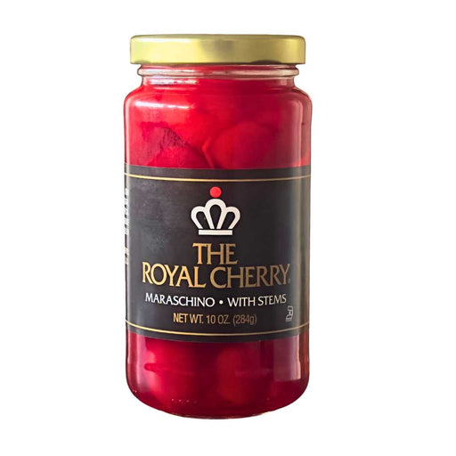 Maraschino Cherries with Stems The Royal Cherry 284g