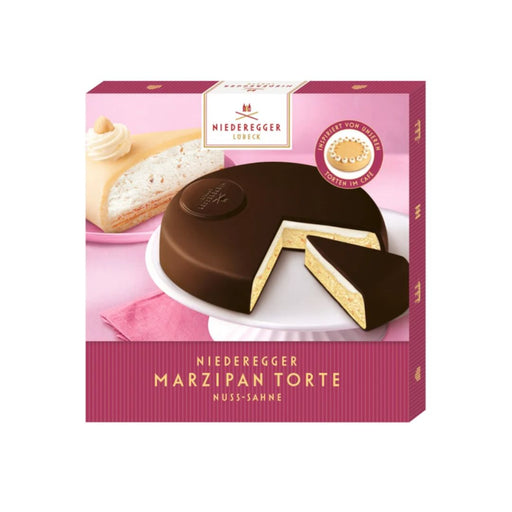 Niederegger Marzipan Cake Nut & Cream Dark 185g