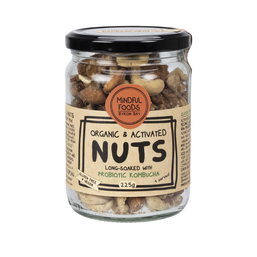 Mixed Nuts Organic & Activated 225g Mindful Foods