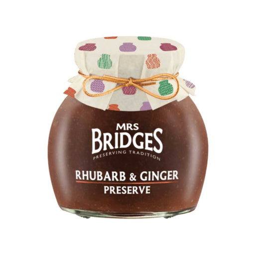 Mrs Bridges Rhubarb & Ginger Preserve 340g