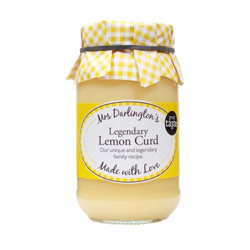 Lemon Curd Mrs Darlington's 320g | British Foods