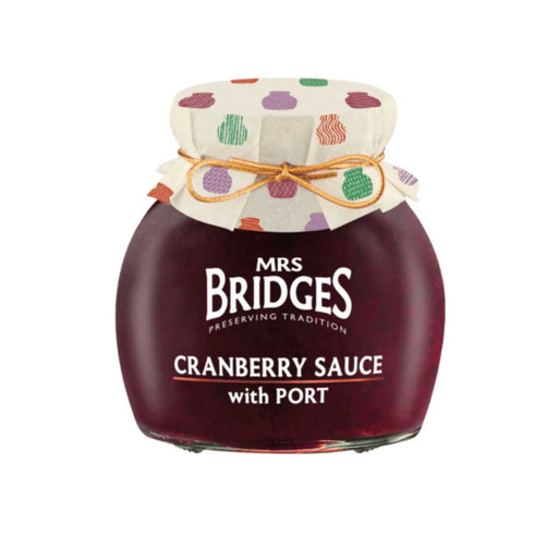 Mrs Bridges Cranberry Sauce with Port
