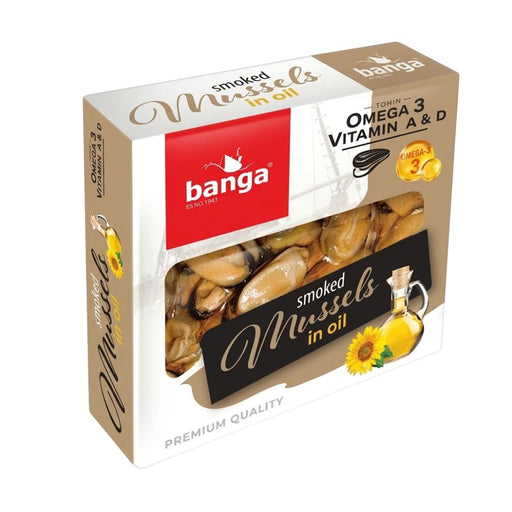 Mussels in Oil Banga 120g