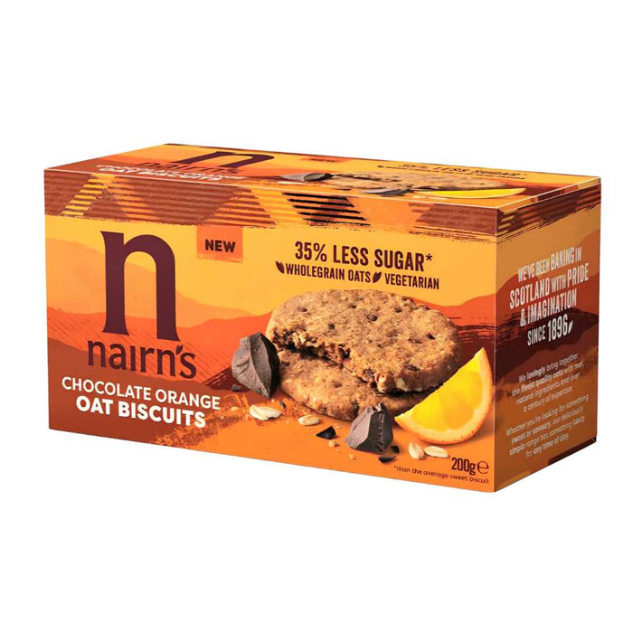 Nairn's Oat Biscuits Chocolate Orange