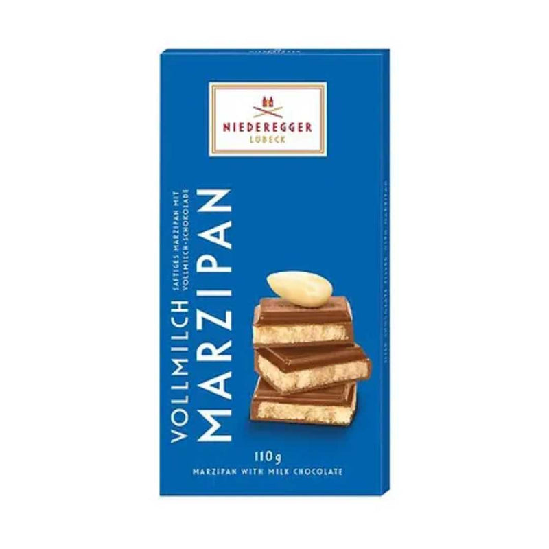 Niederegger Marzipan Milk Chocolate Block 110g