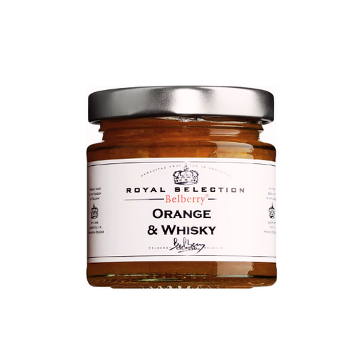 Orange Jam with Whisky Belberry Royal Fruit 130g