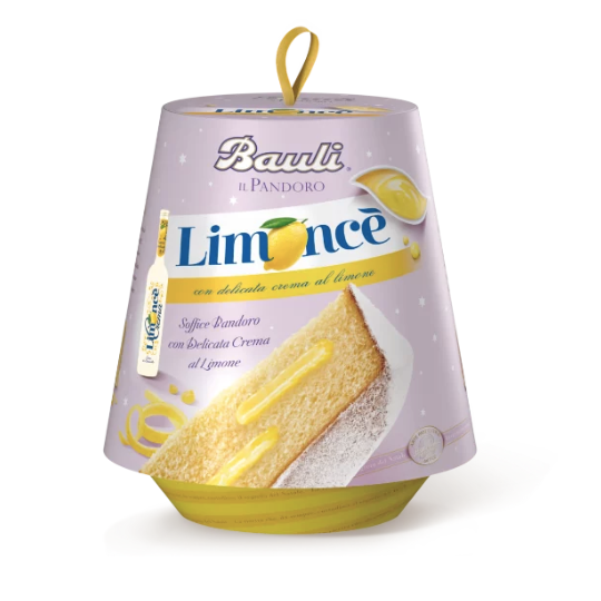 Pandoro with Limoncello Cream Bauli 750g