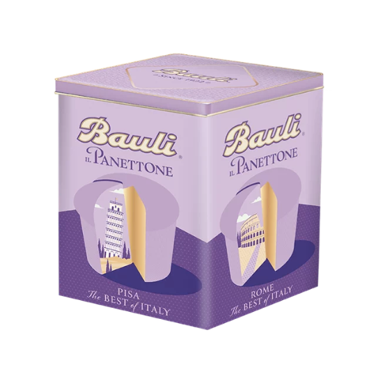 Panettone Bauli in Metal Tin 700g