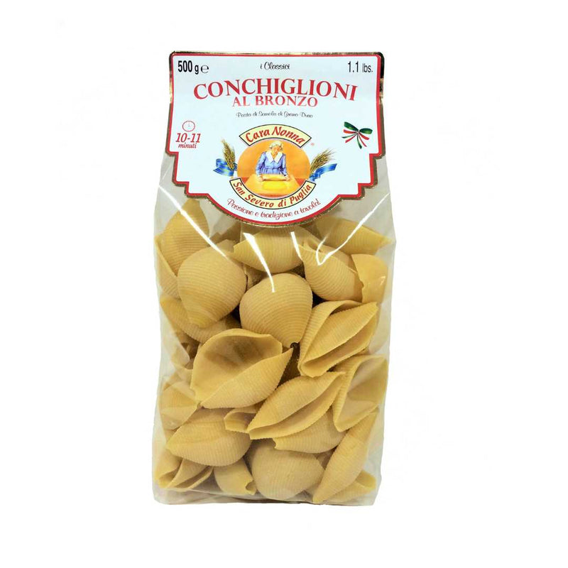 Shells Pasta Cara Nonna 500g | Conchiglioni Pasta
