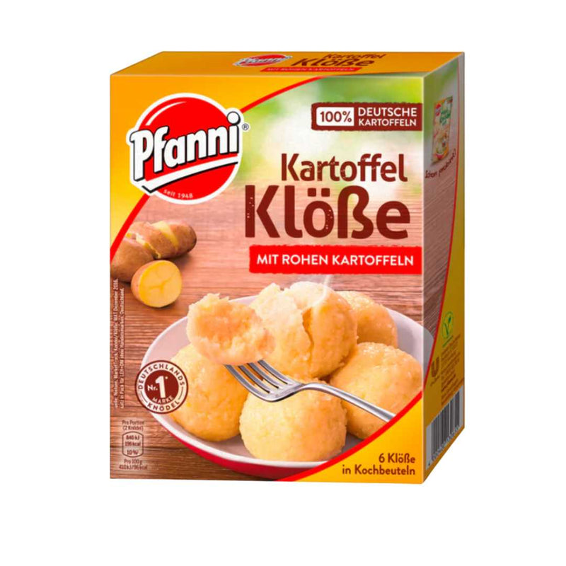 Pfanni Potato Dumplings Raw Potatoes 200g | 6 Knödel in Cooking Bags
