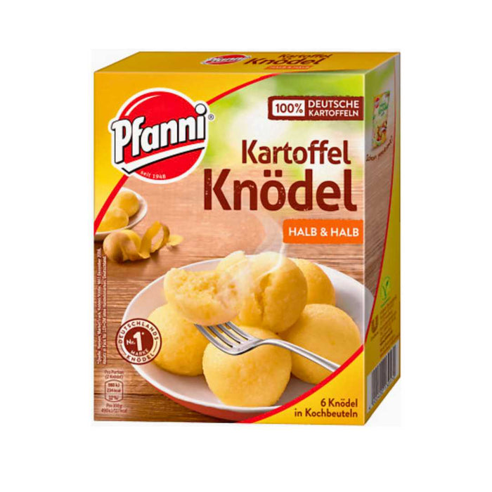Pfanni Potato Dumplings Half Half 200g | 6 Knödel in Cooking Bags