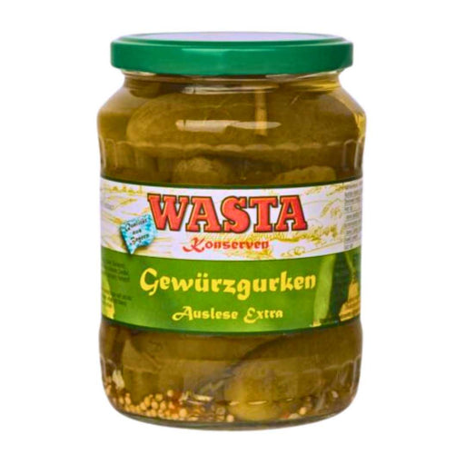 Pickled Gherkins Wasta 670g