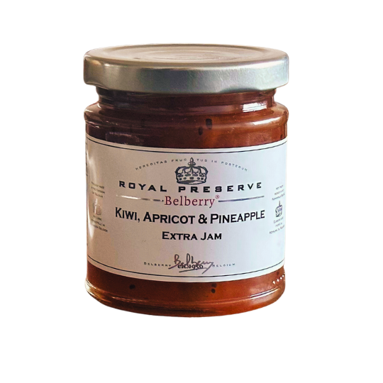 Pineapple Jam with Apricot & Kiwi Belberry Royal Fruit 215g
