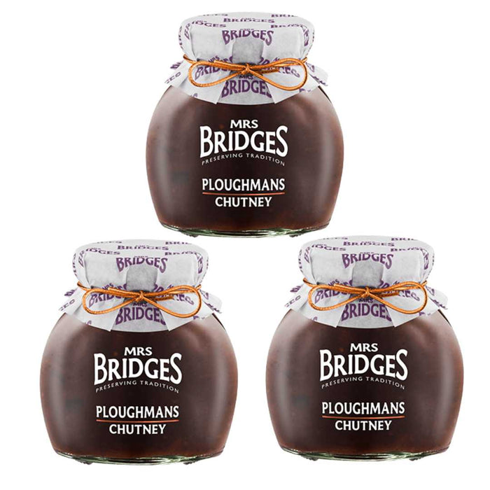 Mrs Bridges Ploughmans Chutney Value Pack 3x300g