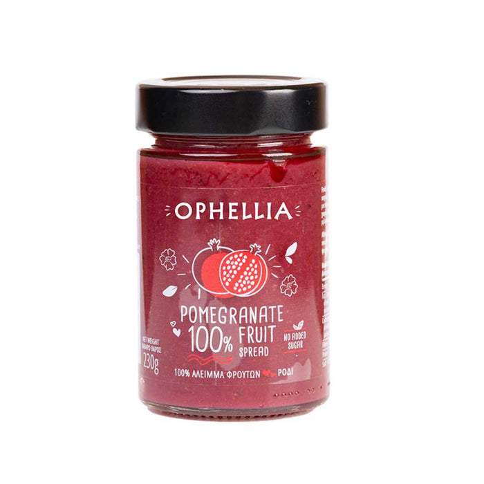 Pomegranate Jam 100% Fruit Spread Ophellia 230g