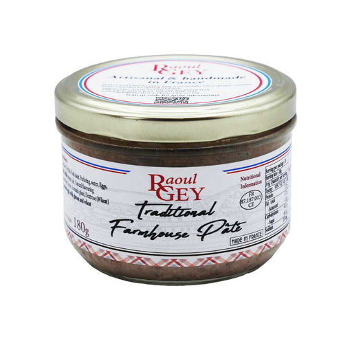 Pork Pate Traditional Farmhouse Recipe Raoul Gey 180g
