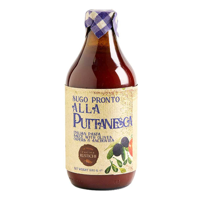 Puttanesca Sauce Cucine Rustiche 330g | Italian Pasta Sauce