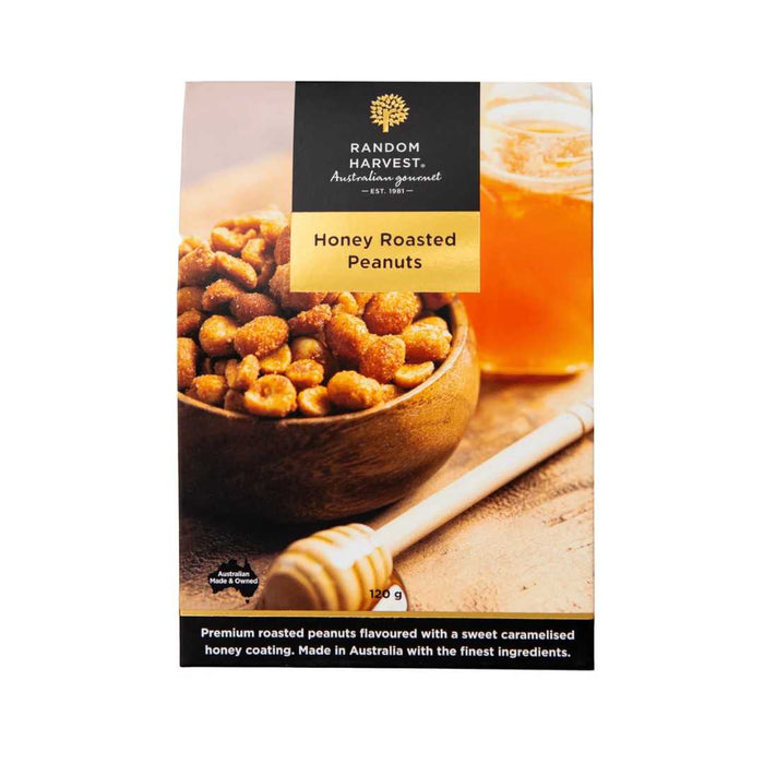 Random Harvest Honey Roasted Peanuts 120g